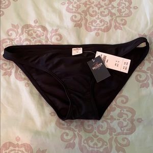 Brand new black bikini bottoms! Small, hollister